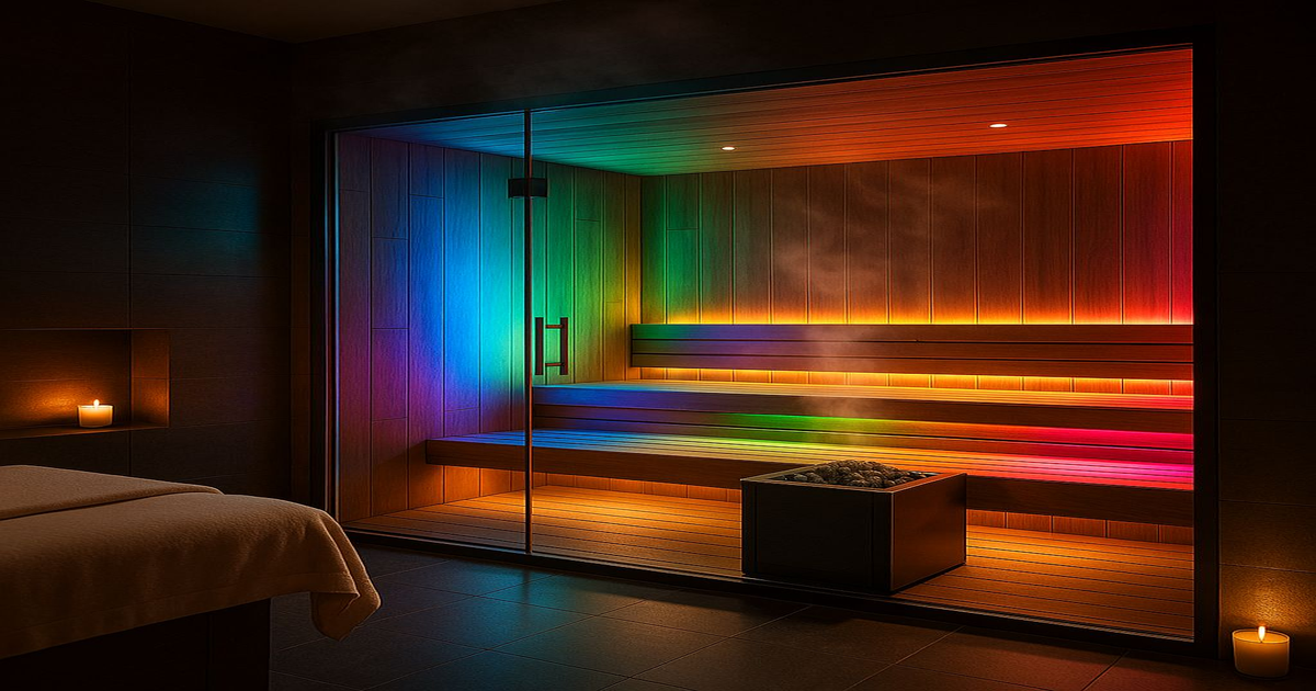 Chromotherapy Sauna